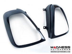 FIAT 500 Tail Light Trim Kit in Carbon Fiber - European Model